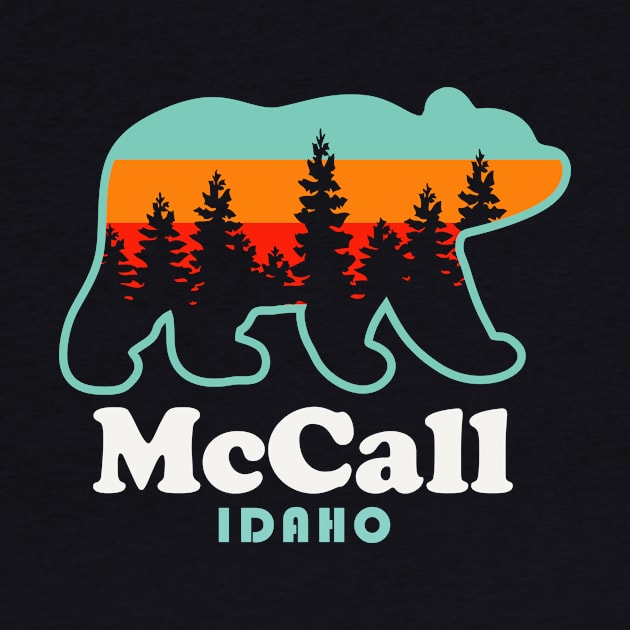 McCall Idaho Bear Mountain Town by PodDesignShop